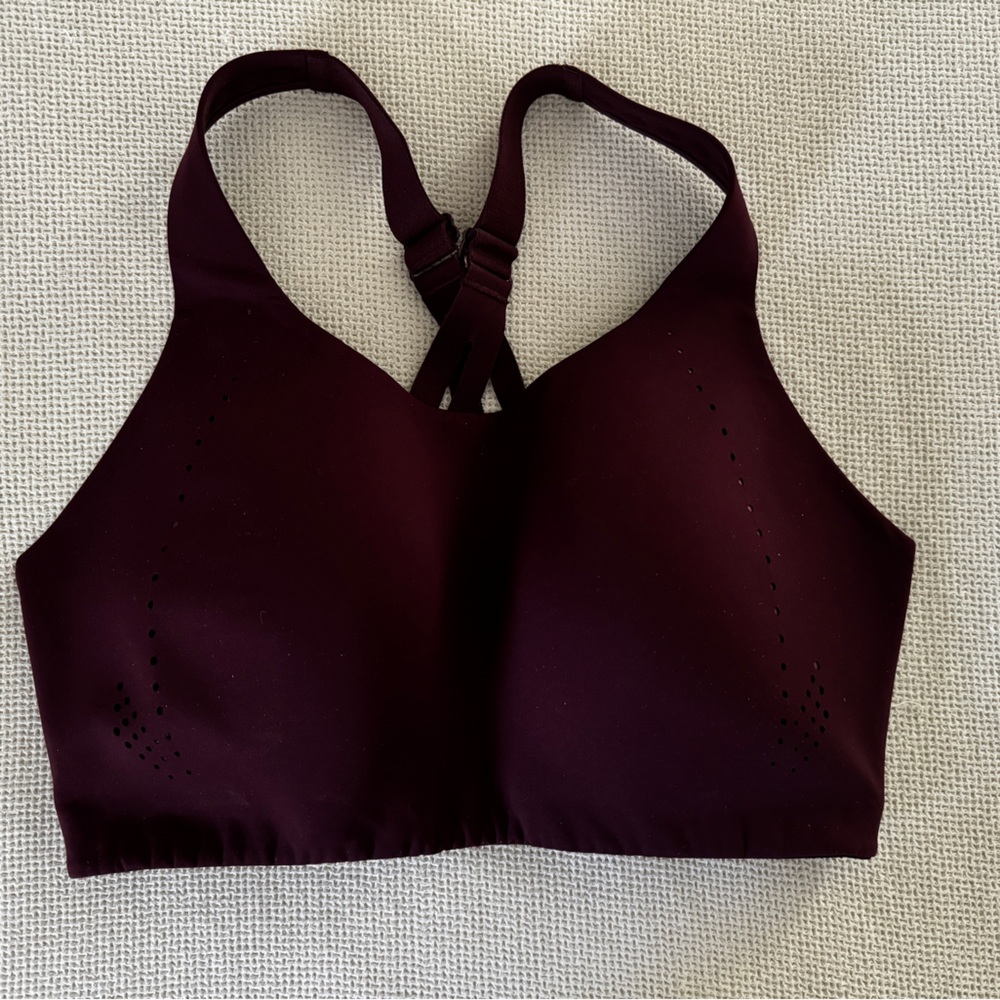 Burgundy Lululemon bra